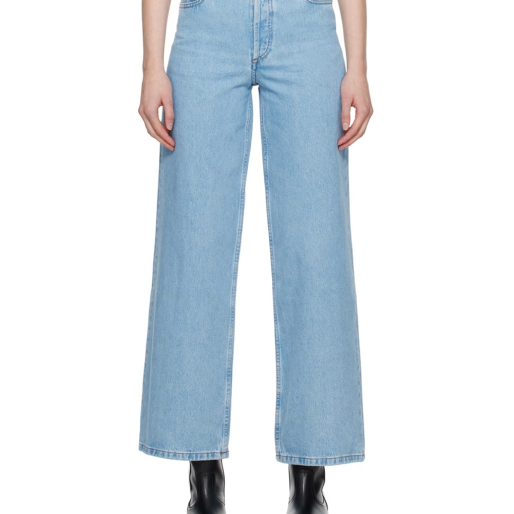 A.P.C. Light Blue Flare & Wide Leg Jeans